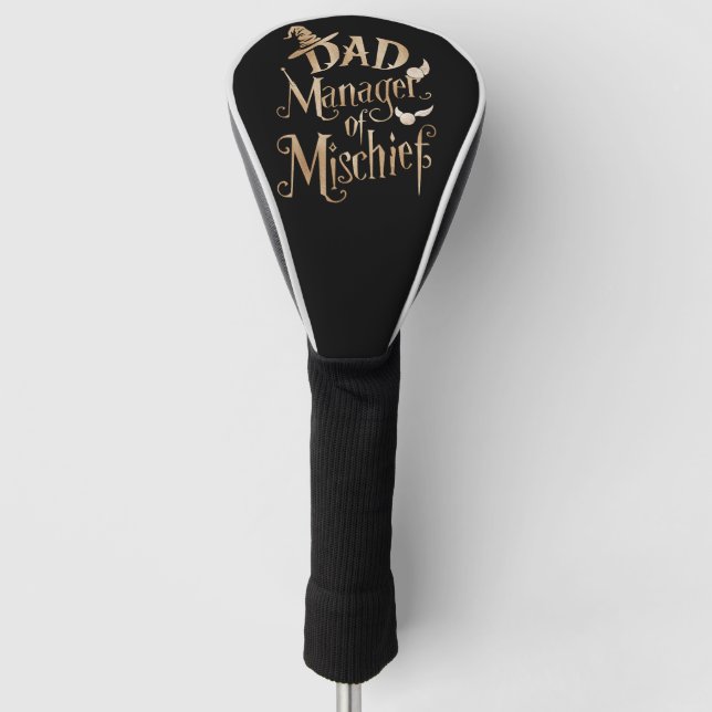 Vater-Manager von Mischief Magical Wizard Vathers  Golf Headcover (Vorderseite)
