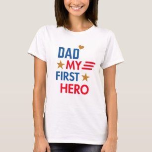 Vater Mein erster Held T-Shirt