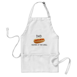 Vater-Meister des Grills - Hotdog Schürze