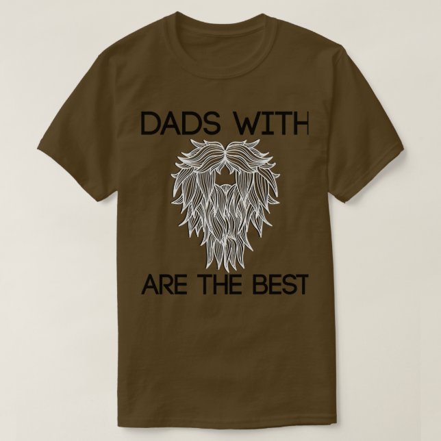 VÄTER MIT BARTEN Geschenkidee T-Shirt (Design vorne)