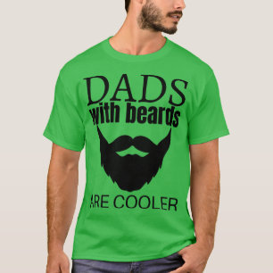 Vater mit Bärten sind Cooler Funny Beard Graphic T-Shirt