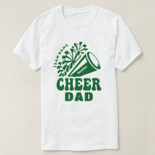 Vater mit benutzerdefinierten Teamnamen und Kid-Na T-Shirt