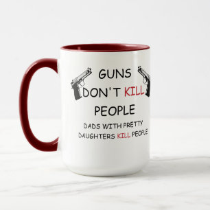 Väter mit hübschen Töchtern Tasse