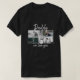 Vater mit Kindern und Vater FotoCollage T-Shirt (Design vorne)