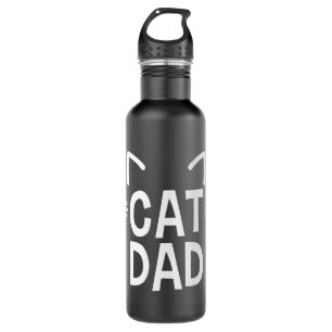 Vater mit Ohren und Whisky Edelstahlflasche