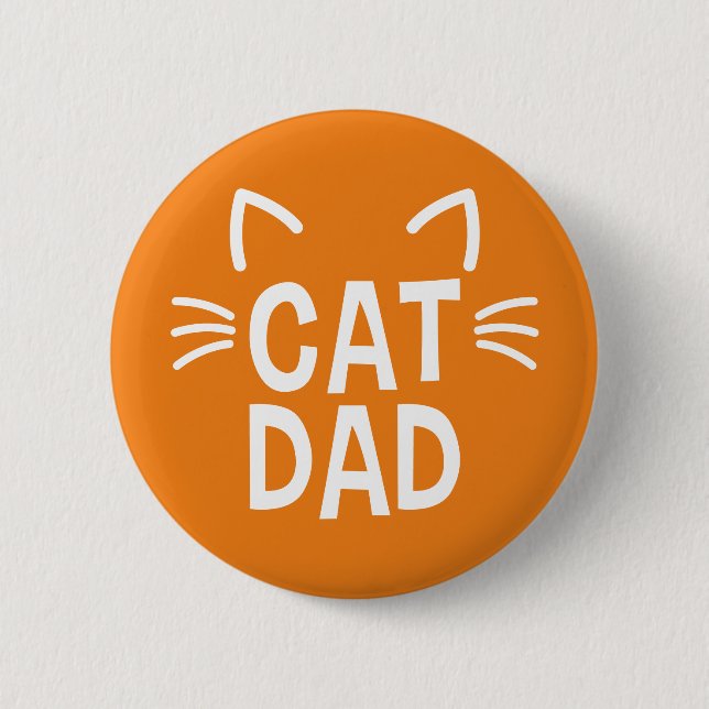 Vater mit Ohren und Whiskys Button (Vorderseite)