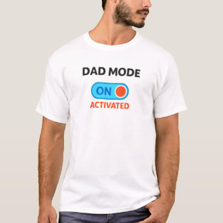 Vater Mode Activated - Funny T - Shirt for New Dad