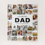 Vater Moderne Foto Väter Tag Schwarz-weiß<br><div class="desc">Vater moderne Multi-Foto Väter Tag Schwarz-Weiß Typografie Geschenk Design. Ideal Väter Tag,  Geburtstag,  Weihnachtsgeschenk.</div>