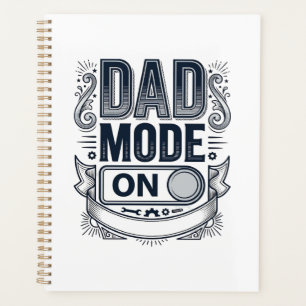Vater-Modus Ein Vintage-Gravur-Shirt-Design_1 Planer