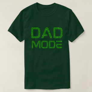 Vater-Modus-Glitzer-T - Shirt