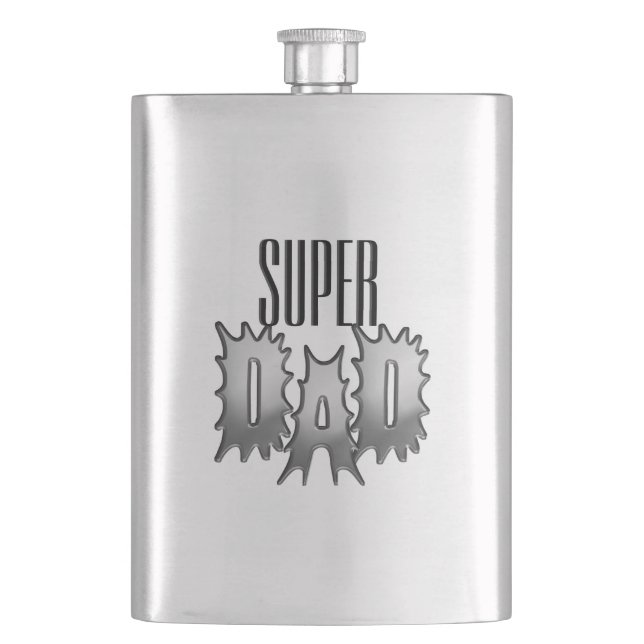 Vater-Monogramm, Name oder Super Flachmann (Vorderseite)