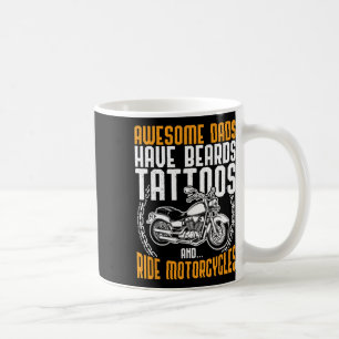 Vater Motorrad-Fathon-Tag Geschenk Sonniges Tattoo Kaffeetasse