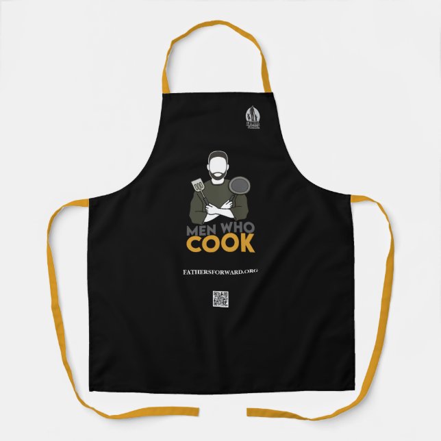 Väter nach vorn - MEN WHO COOK SCHÜRZE (Vorderseite)