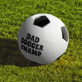 Vater Name Champ Soccer Ball