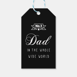 Vater No.1 in den ganzen der Geschenkanhänger