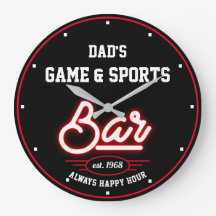 Vater oder irgendein Name Game Sports Bar Black Re