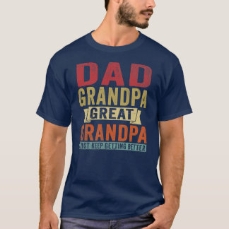Vater Opa Großer Opa Vatertag ab T-Shirt