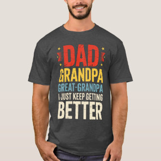 Vater Opa Urgroßvater Größter Opa Väter T-Shirt