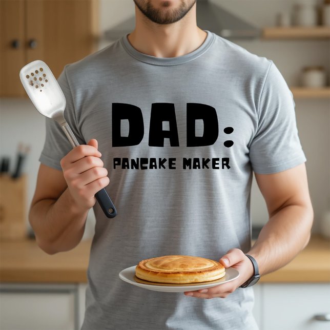 Vater Pancake Maker T - Shirt (Von Creator hochgeladen)