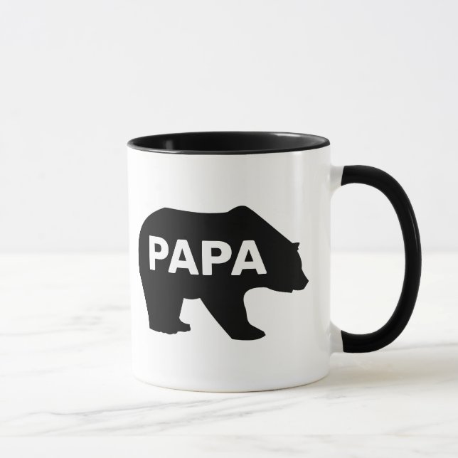 VATER PAPA BEAR KAFFEE MUGS TASSE (Rechts)