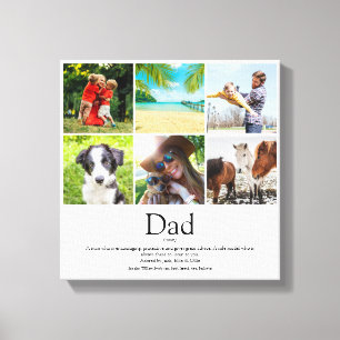 Vater Papa Papa Definition 6 Foto Spaß Leinwanddruck