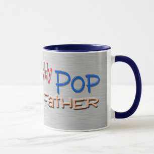 Vater-Papa-Pop-Vater Tasse