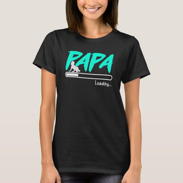 Vater Papa Vaterlada Bar T-Shirt (Vorderseite)