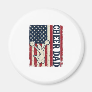 Vater patriotisches amerikanisches Flagge Vektor-S Magnet
