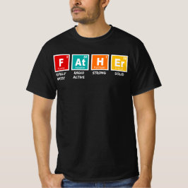 Vater-Periodenwissenschaft T-Shirt