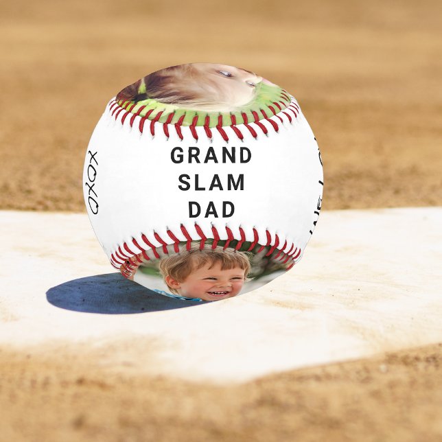 Vater Personalisierte Fotos Baseball (Von Creator hochgeladen)