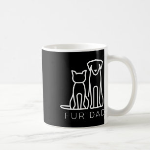 Vater Pet Lover Cat Dog Vater Ehemann Funny Father Kaffeetasse