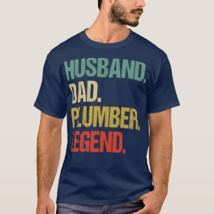 Vater Plumber Legend Funny Plumber T-Shirt
