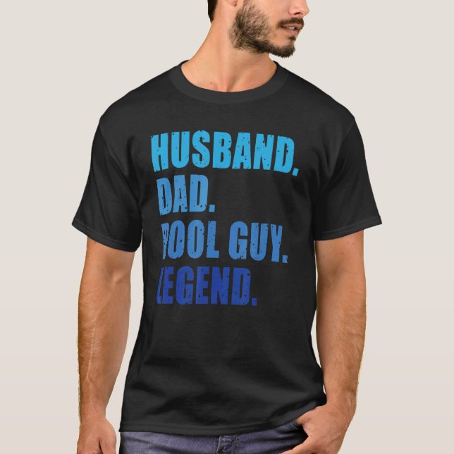 Vater Pool Typ Legend Men T-Shirt (Vorderseite)