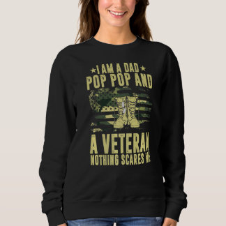 Vater Pop und Veteran Sweatshirt
