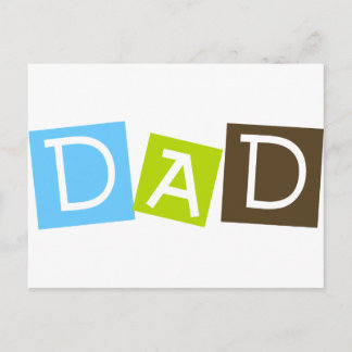 Vater Postkarte