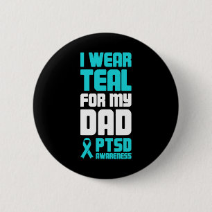 Vater Posttraumatischer Stress Ptsd Bewusstsein Button