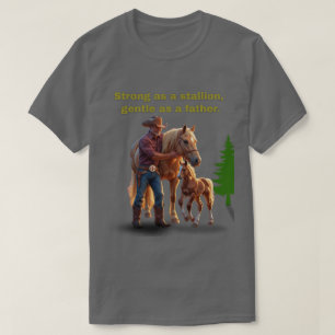 Vater Pride - Vatertag Reitausgabe T-Shirt