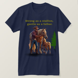 Vater Pride - Vatertag Reitausgabe T-Shirt