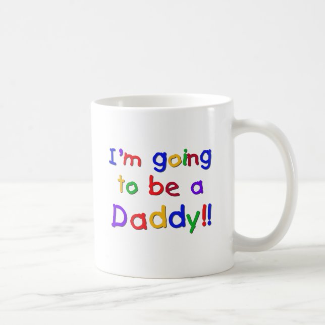 Vater-Primärfarben Kaffeetasse (Rechts)