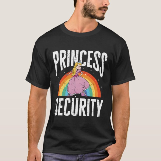 Vater Princess Security T-Shirt (Vorderseite)