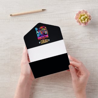 Vater Protector Helden All In One Einladung