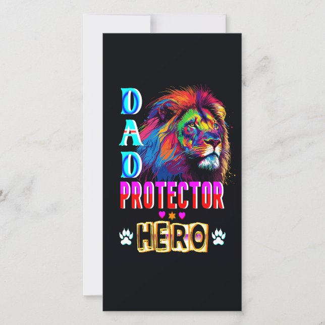 Vater Protector Helden Karte (Vorderseite)