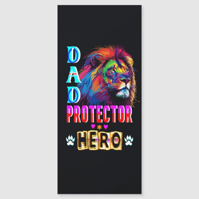 Vater Protector Helden Magnetkarte (Vorderseite)