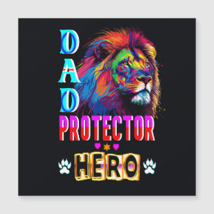 Vater Protector Helden Magnetkarte