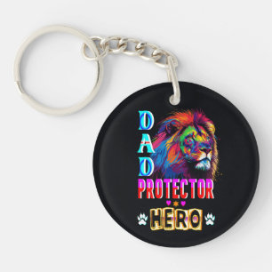 Vater Protector Helden Schlüsselanhänger