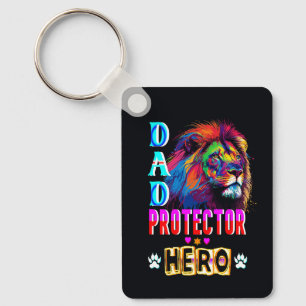 Vater Protector Helden Schlüsselanhänger