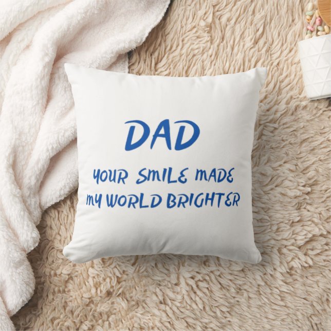 Vater Quote Throw-Kopfkissen Kissen (Decke)