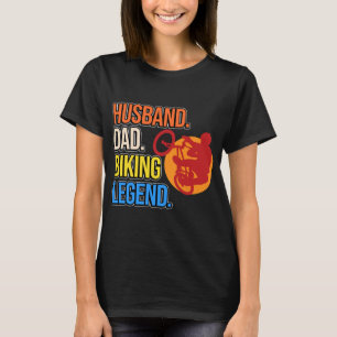 Vater-Radfahren Rad fahren Gr T-Shirt