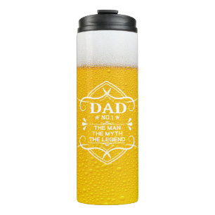 Vater Realistische Biersuds Thermosbecher