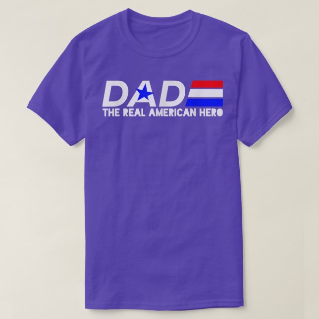 Vater Red White and Blue The Real American Held T T-Shirt (Design vorne)
